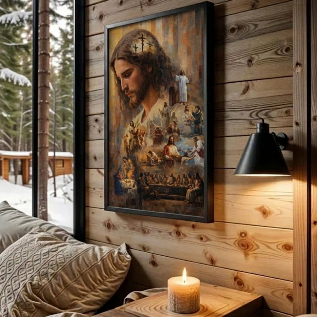 The Story of Redemption Canvas Home Decoration