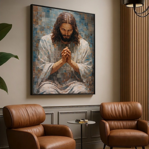 Divinity in Pieces Canvas Home Decoration