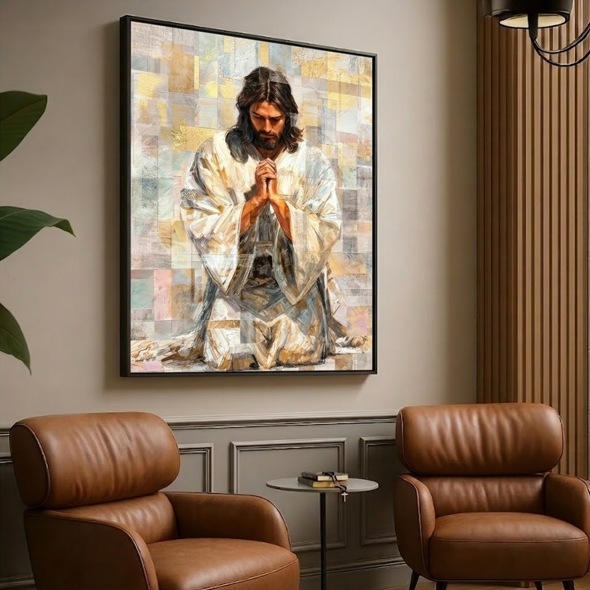 Pieces of the Divine Canvas Home Decoration