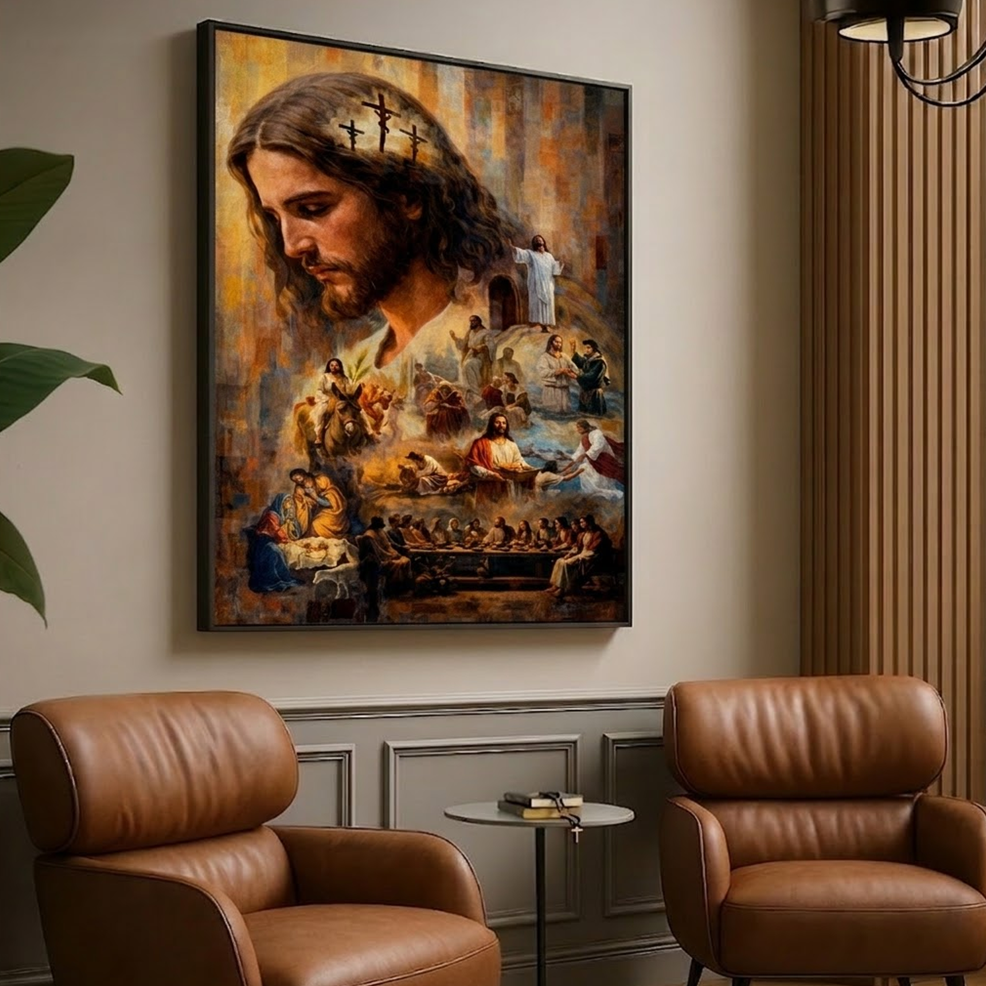 The Story of Redemption Canvas Home Decoration