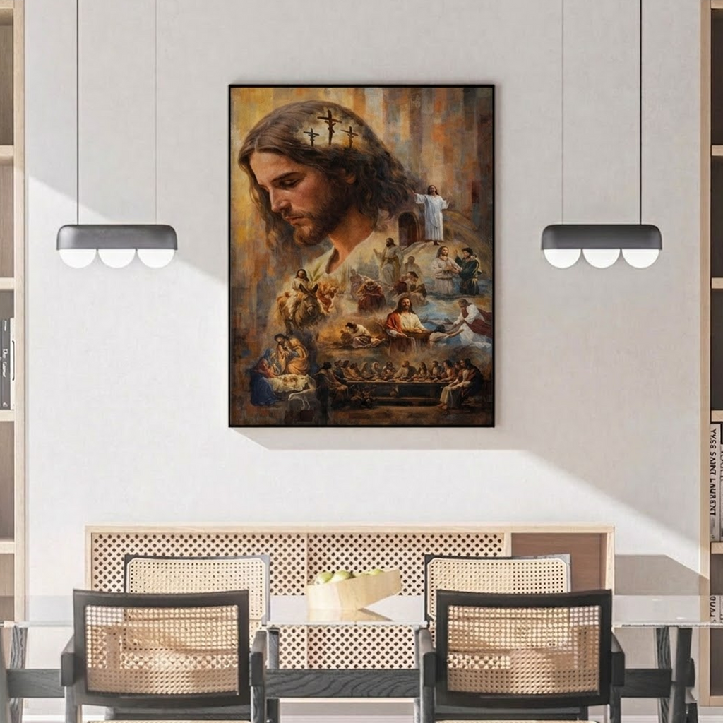 The Story of Redemption Canvas Home Decoration