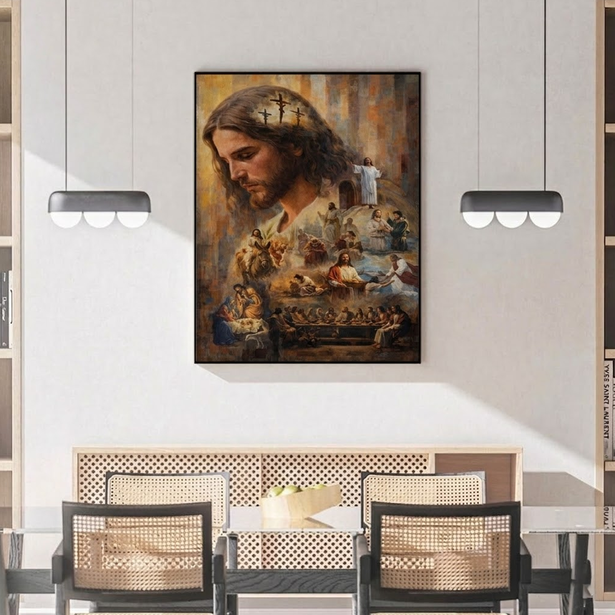 The Story of Redemption Canvas Home Decoration