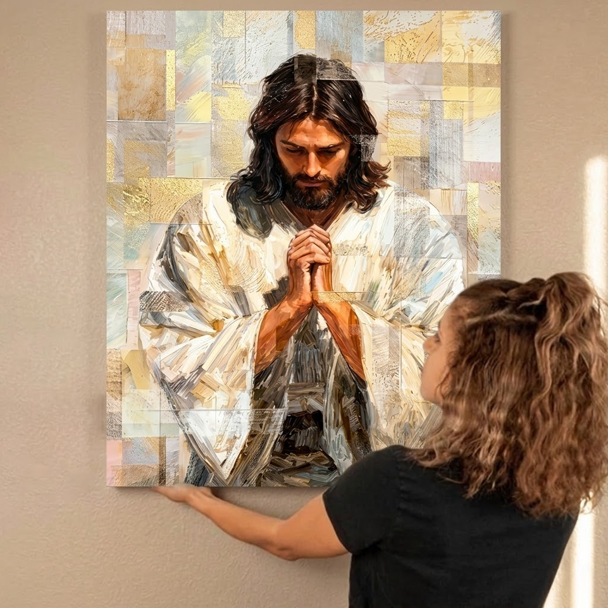 Pieces of the Divine Canvas Home Decoration