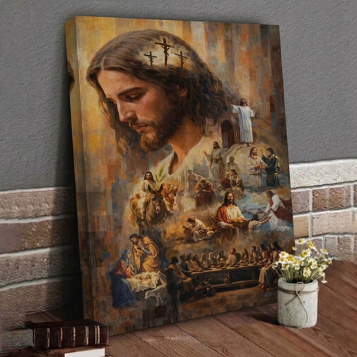 The Story of Redemption Canvas Home Decoration