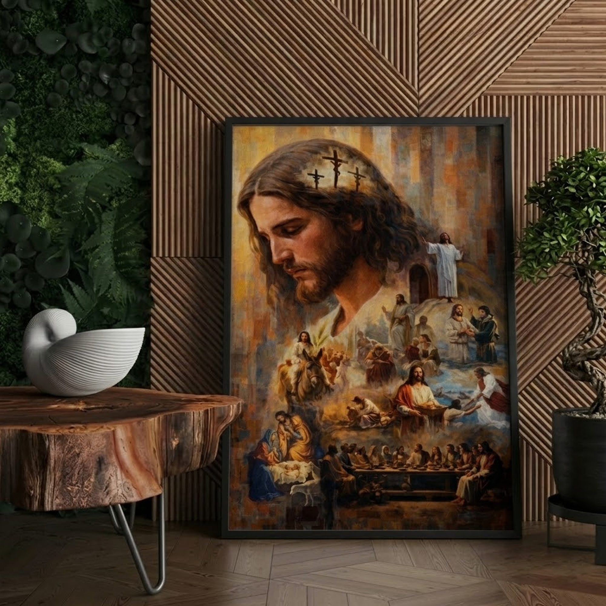 The Story of Redemption Canvas Home Decoration